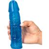 TOYZ4LOVERS Dildo Realistico Jelly Gustavo 18 cm BLU TRASPARENTE