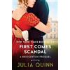 Julia Quinn First Comes Scandal: A Bridgerton Prequel (Tascabile)