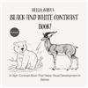 Press Lab Hello, Baby's Black and White Contrast Book! (Tascabile)