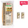 Love Keto Pane Bauletto Classico 365 Grammi Kit 3 Pezzi