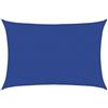 vidaXL Vela Parasole 160 g/m² Rettangolare Blu 4x5 m in HDPE