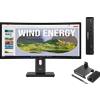 Lenovo ThinkCentre M70q G6 U5 16 512 + ThinkVision T34WD-40 34 UWQHD Docking Processore Intel® Core Ultra 5 225T E-core fino a 4,4 GHz P-core fino a 4,9 GHz, Windows 11 Pro 64, 512 GB SSD TLC Opal - M70QBUNDLE2EUC