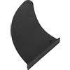 Vistreck Pinna Centrale in PVC Nero da 11 Pollici per da Surf, Longboard e Paddleboard - Design a Sgancio Rapido