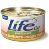 LIFE PET Life cat pollo con gamberetti 85gr