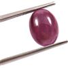 5.20 KT - 100% Naturale Certificato Mozambico Rubino Ovale Cabochon Loose Gemma