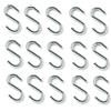 Merriway Bulk Hardware BH04903 cucina gancio in acciaio zincato 25 mm, spessore 2.4 mm, confezione da 50 pezzi