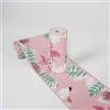 A.S. Création Lovely Kids Bordi Adesivi Per Pareti Flamingo Love 5.00 m x 0.155 m Rosa Verde Bianco Prodotto in Germania da A.S. Création 403758