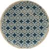 Saturnia Collezione Table Piatto Frutta D 21 Cm H 2,2 Cm Porcellana Siviglia Decorata