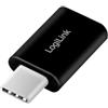 LogiLink BT0048A - Adattatore BT (V5.3), connettore USB-C (Gen1) fino a 3 Mbit/s e portata di 20 m, per Windows 7/8.1/10/11