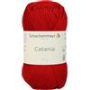 Schachenmayr - Catania Filati per Maglieria e Uncinetto in Cotone, Colore Nr. 115 Rosso - 1 Pezzo