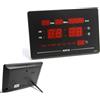 TrAdE Shop Traesio Orologio Digitale da Parete Muro A LED DATARIO Sveglia Temperatura JH-2315L