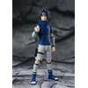 BANDAI action figure sasuke uchiha ninja prodigy shf di bandai - 13.5 cm in box