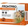 Frontpro Pulci Zecche Cani 4-10 Kg 3 Compresse Masticabili