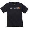 Carhartt Core Logo T-Shirt S/S - T-Shirt, Schwarz, XL
