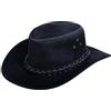 Infinity Leather Cappello da cowboy in vera pelle australiana Occidentale Entroterra Bush