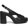 Nero Giardini E616082D Sandali Donna in Pelle - Nero 38 EU