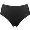 Cotonella 9 Pezzi Slip Donna L'Altra 3940 Midi in Cotone Bielastico, Nero 3/M