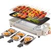 TAZZOR Barbecue elettrico 2-in-1, 1700W, per 5-8 persone, barbecue coreano