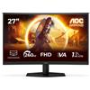 Aoc Monitor 27" ( LED 1920x1080 FULL HD 260Hz ) Curvo Black C27G42ZE