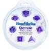 Impressions Gate Keeper Games & Dice: Mighty Tiny Dice: Chromatic Lightning - 7 pc - RPG Dic