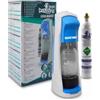 Soda Breezy Gasatore acqua - celeste con bottiglia e bombola da 425 gr ricaricabile