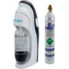 Soda Breezy Gasatore acqua - bianco con bottiglia e bombola da 425 gr ricaricabile