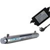 UltraRays Lampada UV depuratore acqua - sistema UV completo - 25W 19 lt/min