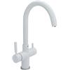 Vitalgoccia Rubinetto Tiron per depuratore acqua 5 vie sostitutivo Bianco