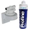 Filtro per depuratore acqua a baionetta - carbon block - 5 micron - 15.000lt e testata singola di ricambio 3/8" quick fit