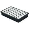 Vitalgoccia Raccogligocce ABS-INOX per colonnine - 230 x 150 x 35 mm.