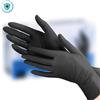 Guanti in nitrile monouso senza polvere colore nero - PREZZO IN OFFERTA: a partire da € 3,90 per box 100 pz., M, 1 box / 100 pezzi