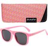 Occhiali da sole per bambini - Età 2-5 anni, Small, Rosa chiaro con fantasia