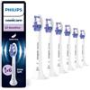 PHILIPS Sonicare S2 Sensitive, testine di ricambio originali, bianco, confezione da 6, HX6056/87, Nuovo, 6 Testine