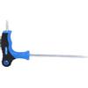 BRILLIANT TOOLS BT041012 Impugnatura a T Torx® con chiave maschio piegata con foro frontale T15 x 100 mm [Powered by KS TOOLS]