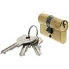 CISA 10G300050, Cilindro Europeo C2000, Ottone Smerigliato, 27/27 mm