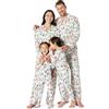 Amazon Essentials Set Pigiami Coordinati per la Famiglia, in Flanella, Vestibilità Comoda Uomo, Confezioni Multiple