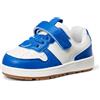 Amazon Essentials Sneakers in Stile Tennis dal Profilo Basso con Chiusura a Strappo Unisex - Bambini e ragazzi