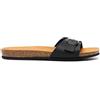 Dr. Scholl's Scholl Didier, Sandali Uomo, 1 cinturino, Nero, 40 EU