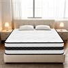 YIDATONG Materasso Matrimoniale 140x190 Memory Foam, Materassi a Molle Insacchettate, Certificato OEKO-TEX, 9-Zone, Ortopedico, Ergonomico, Supporto Perfetto, Antiacaro Anallergico, Alto 28 cm