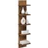 vidaXL Wandplank Oud hout 22 x 15 x 100 cm Bewerkt hout
