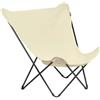 Lafuma Sedia a sdraio Pop Up XL, Ecru
