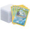 Carehabi 300 Pezzi Buste Proteggi Carte, Trasparenti Bustine Carte 66 X 92 MM Addensato Di 0,2 MM Tasche Vuote per Collezione Pokemon Magic