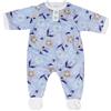 BABY born Tutina blu 43 cm con motivo floreale