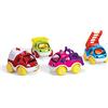 Edushape - Set di 4 voiturettes a Frizione, ed 826131/4, Multicolore