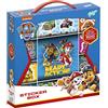 Totum Paw Patrol Sticker Box con più di 500 Adesivi - per Scrapbooking e bricolage con Diversi Motivi dei Tuoi Eroi Preferiti incl. Libretto di Disegni