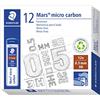 Staedtler 250 05-3H Mina Sottile Micro, 0.5 mm 3H | Mine sottili resistenti alla rottura e stabili - sensazione di scrittura morbida, in confezione - Codice articolo 250 05-3H