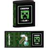 MINECRAFT - Portafoglio, colore: nero/verde