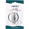 AQPET Zen Safe Valvola di Non Ritorno per Impianti Co2 per Acquario, Metallizzato