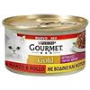 Gourmet Gold Intrecci di Gusto Cibo umido per Gatti con Pollo e Manzo, 85 Gr
