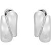 Emporio Armani Donna Orecchini Color Argento, EGS3342040